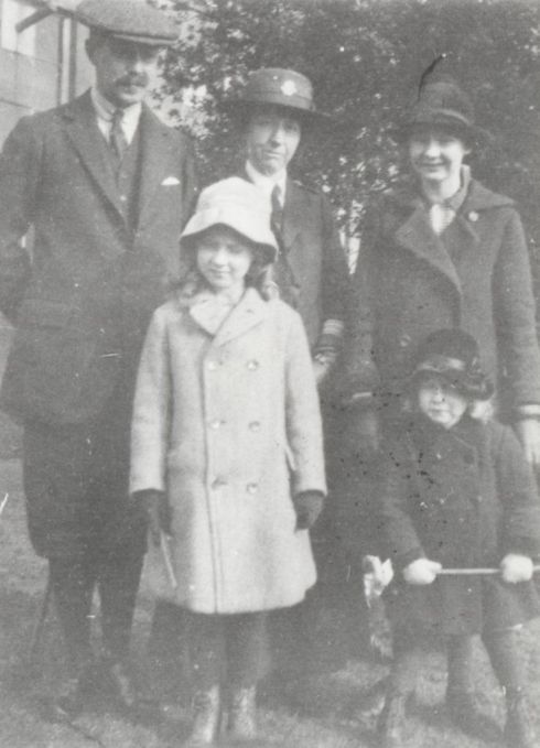The Van Bergen family, c.1917.