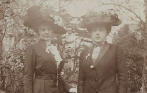 Teresa and Gioconda in Northern Italy, 1910